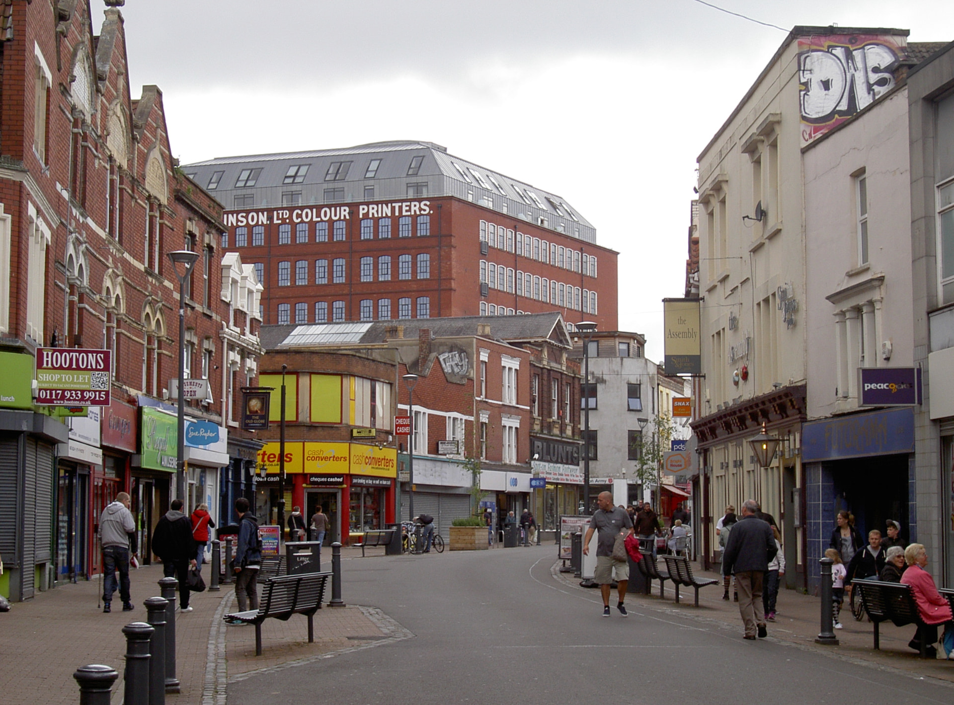 Bedminster area in Bristol