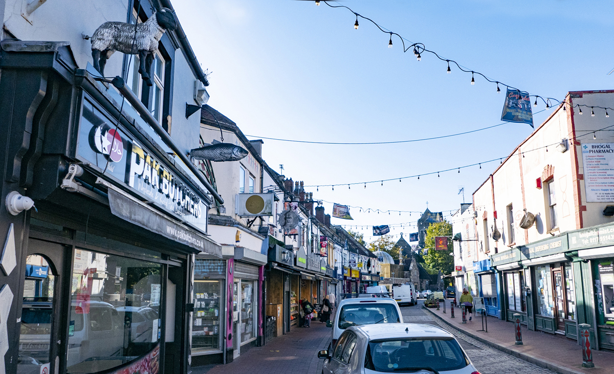 Bishopston area in Bristol