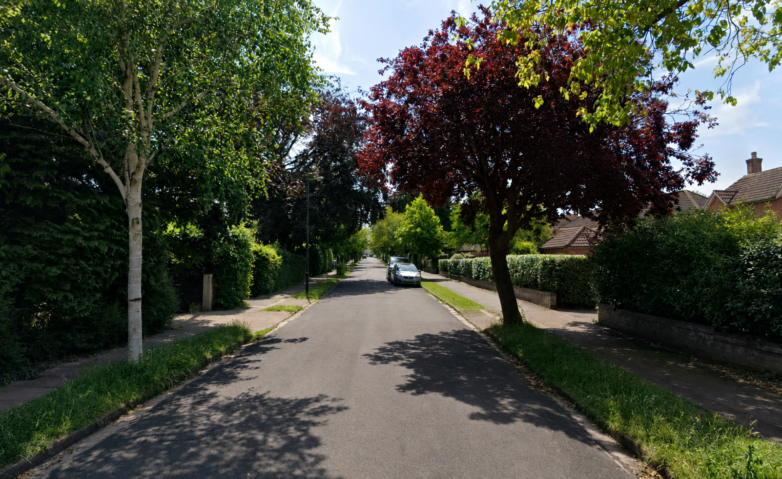 Henleaze area in Bristol