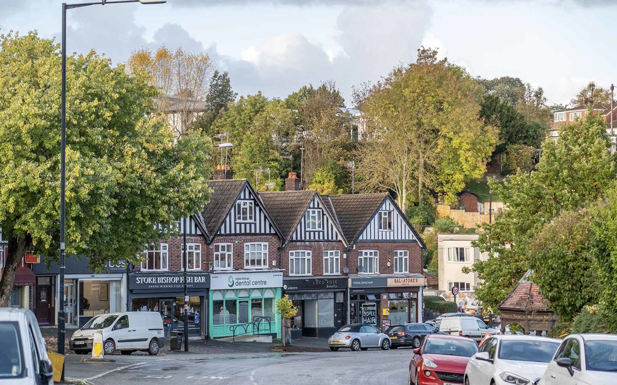 Stoke Bishop area in Bristol